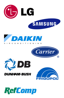 Airconditioner supplier logos